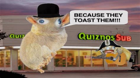 Quiznos mascot promotional spot